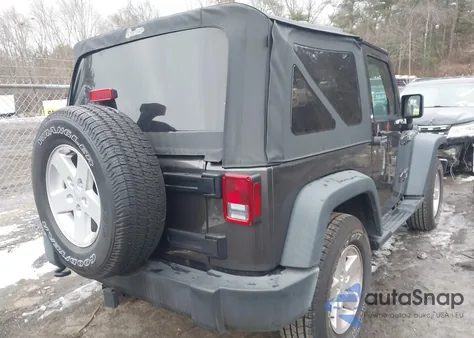 2017 Jeep Wrangler Sport 4X4 from USA, damaged, VIN 1C4AJWAG7HL584469